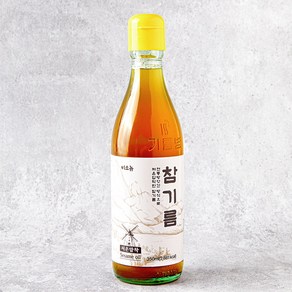 비소뉴 저온압착 참기름, 1개, 350ml