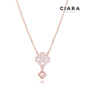 CIARA 14K Bolzano 메달스톤 목걸이(GoldPlated)