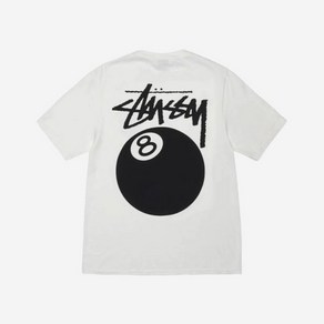 Stussy 스투시 8볼 피그먼트 다이드 티셔츠 내츄럴