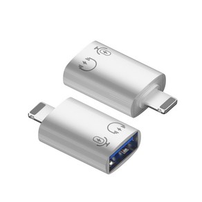 USB3.0 AF to IOS 8핀 OTG 젠더 JA272, 1개