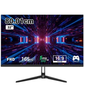 디엑스 80cm(32인치) FHD 165Hz 게이밍 컴퓨터 모니터 D132BF-H2