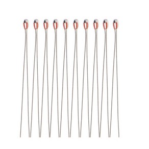 10pcs 3D 프린터 100K Ohm NTC 3950 1% 서미스터 1.8mm 온도 센서, 검은색