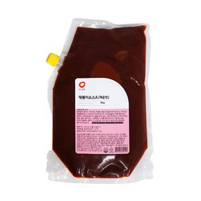 소스공방 냉장 떡볶이소스 매운맛 2kg, 1개