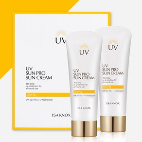 이자녹스 UV 유브이 선프로 365 데일리 커버 듀오 기획 세트 70ml+70ml