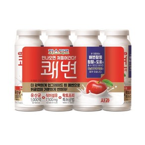 파스퇴르 쾌변 요구르트 사과 150ml x 9개입, 24개