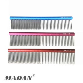 마단 칼라 미니콤 M115 Mini comb 미니콤 소형콤 파인/코오스 11.5cm, 베이비블루, 1개