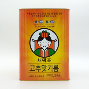 새댁표 고추맛기름 15L, 1개