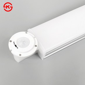 KS인증 LED 주차장등 직부 디밍 센서 일자등 레이스웨이 60W 1200mm, 1개, 주광색(6500K)