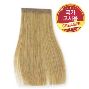 CJB 그레이거 칼라 헤어피스 1개/국가고시용인모피스, 1개