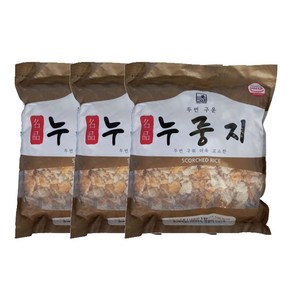 명품 두 번 구운 누룽지 9kg (3kg X 3개), 3kg, 3개