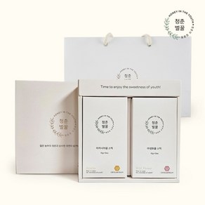 청춘벌꿀 꽃꿀스틱 세트 3호(10g x 24개/아카시아 야생화), 10g, 24개