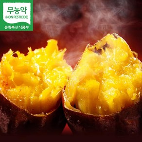 [N홈쇼핑2차완판] 100박스한정특가이벤트 해남고구마품평회1위수상 무농약유기농 해남꿀고구마, 1박스, 3kg(로얄)