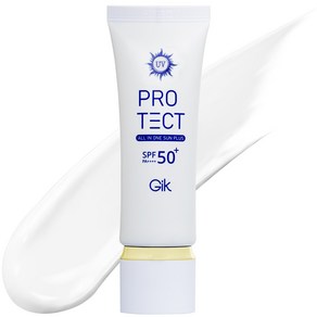 GIK 올인원 유기자차 데일리 썬크림 수분 촉촉한 선크림 SPF50+, 40ml, 1개