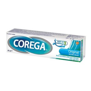 Coega Dentue Adhesive Ceam Oiginal Exta Stong 40 g 코레가 틀니 접착 크림 오리지널 엑스트라 스트롱 40g, 1개, 39.97g