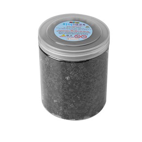 MYTOYS 마이 디폼블럭 8mm 보관통 500G no.29 검정색 약 2700피스