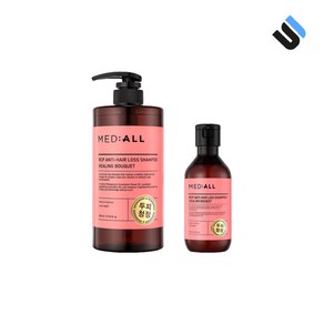 메디올 두피청정 샴푸 힐링부케 800ml 대용량 +여행용 100ml