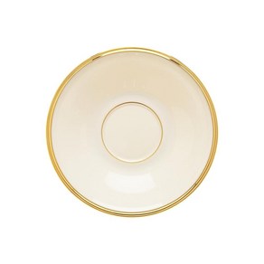 Lenox 이터널 고급 도자기 그릇 5피스 아이보리, 티 소서, 아이보리, 11) 티 소서, 아이보리, 1개