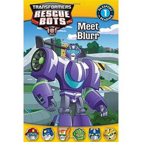 Tansfomes Rescue Bots Meet Blu Passpot to Reading