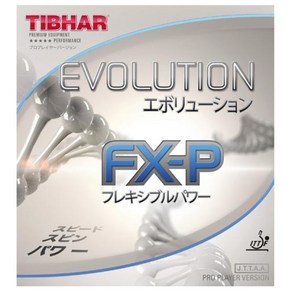 티바 에볼루션 FX-P (EVOLUTION FX-P) 러버, 흑색, 1개