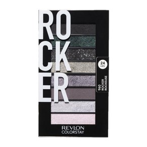 Revlon 레브론 컬러스테이 룩스 북 960 Rocke 락커 아이섀도우 팔레트 Colostay Eyeshadow Looks Book, 1개, 상세참조