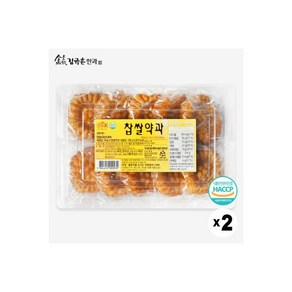 김규흔 한과 찹쌀약과 350g x 2 (총20개입), 2개