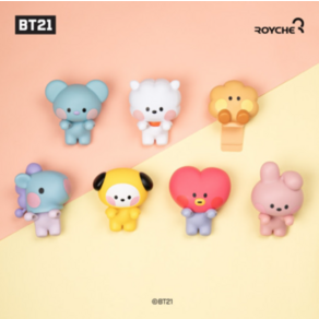 BT21 미니니 모니터걸이형 피규어 방향제, 망(MANG), 1개