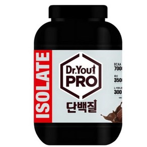 닥터유 프로 단백질 파우더 아이솔레이트 초코, 1.008kg, 1개