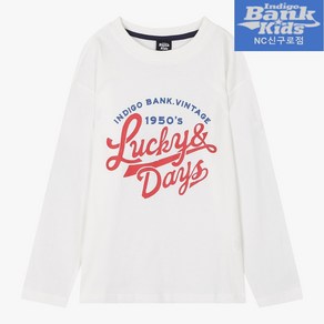 [인디고뱅크키즈] 50% SALE~~ 20수 세미오버 그래픽티셔츠 IKLA24SG1_NC신구로점