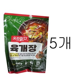 요리하다 육개장 500g, 5개