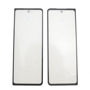 LCD 전면 유리 OCA 포함 삼성 갤럭시 Z 폴드 5 4 3 5G 2 터치 스크린 패널 수리 부품 교체, 05 Fo Galaxy Fold, 1개