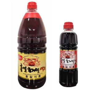 홍게맛액젓1.8리터 + 홍게맛장500ml 홍일식품