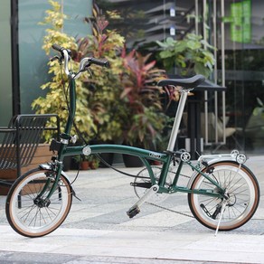 20인치C-BIKE 트라이폴드 접이식 자전거 LP훨 9단변속, 20인치, A.16인치-우편