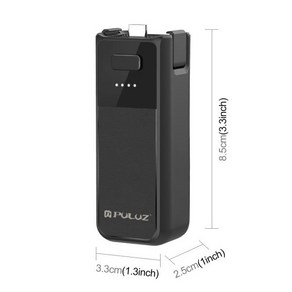 PULUZ DJI Osmo 포켓 3 용 대용량 배터리 그립 2800mAh, 1개