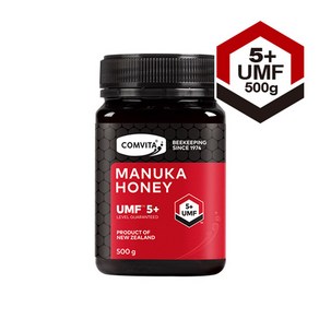 콤비타 Comvita Manuka Honey UMF5+ 500g 2팩 마누카꿀 허니 꿀피부 자연의힘 과학꿀, 2개