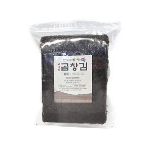 [진도물산] 프리미엄 햇 곱창김50매 175g이상, 1개