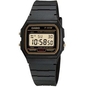 카시오 F-91WG-9Q CASIO 남성 우레탄 손목시계