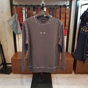 에비수 에비수 30% OFF 세미루즈핏 가이루빠 영문EVISU 맨투맨_ET1UTS302