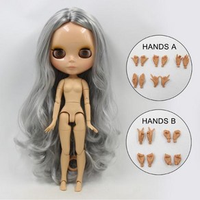 관절 인형 ICY DBS 블라이스 16 bjd 황갈색 피부 반짝이는 얼굴 30cm 장난감 소녀 선물, 3) Q9084M282E1C, 1개