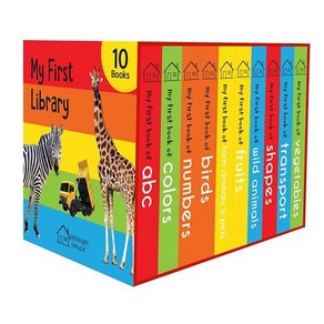 My Fist Libay Boxset of 10 Boad Books fo Kids My Fist Book of