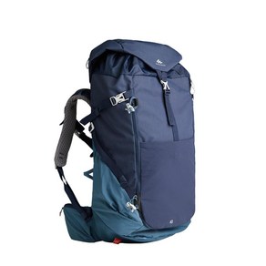 QUECHUA 등산 백팩 배낭 MH500 레인커버 포함 40L 다크 블루 L 963077, 기본