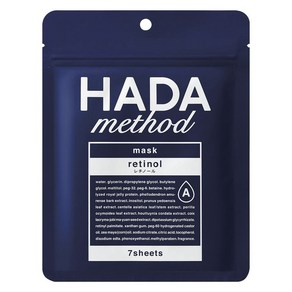 하다메소드 레티놀 마스크, 1개, 7개입