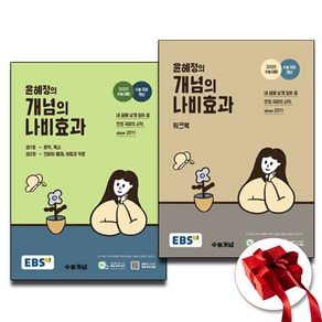 EBS 윤혜정의 개념의 나비효과 + 워크북 세트 (2025년) : 2026 수능 대비+수능 국어 개념, 한국교육방송공사, 국어영역