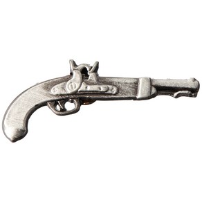 EagleEmblems P02317 PIN-Gun Flintlock (1'') EagleEmblems P02317 PIN-Gun 플린트락(1''), 1개, Vintage