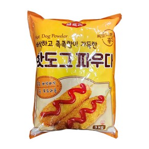 (무)움트리 핫도그파우더(실온 3Kg)X2개), 3kg, 2개