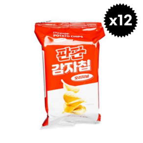 판판 감자칩 오리지널 35g x 12봉(1box), 12개