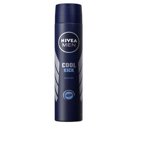 니베아 맨 쿨킥 스프레이 데오드란트, 200ml, 3개