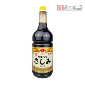 니비시 사시미 간장, 회간장, 1개, 1.8L