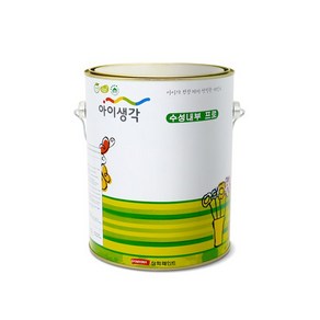 삼화페인트 아이생각 수성내부프로 친환경페인트 4L 무광