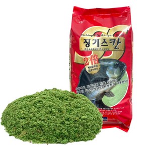 징기스칸SS 녹색 벵에돔 집어제 미끼 바다낚시 밑밥 파우더 낚시용 1봉지, 1개