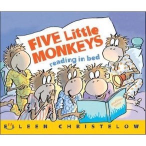 Five Little Monkeys Reading in Bed Papeback 2015년 03월 10일 출판, Houghton Mifflin